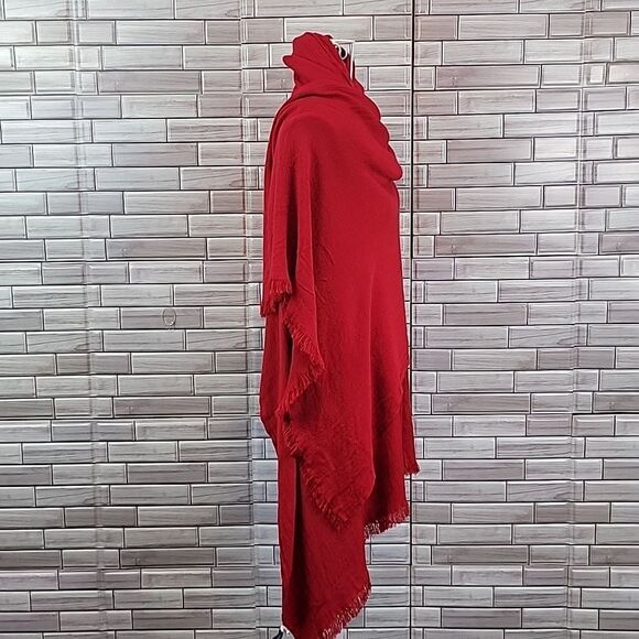 Apt 9 apple red rayon scarf or wrap One Size - Picture 4 of 10